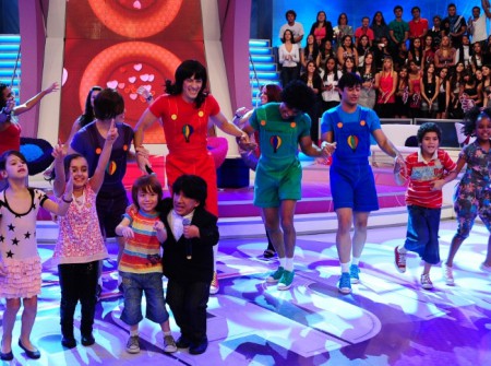 RODRIGO FARO VIRA SIMONY NO PALCO DO MELHOR DO BRASIL